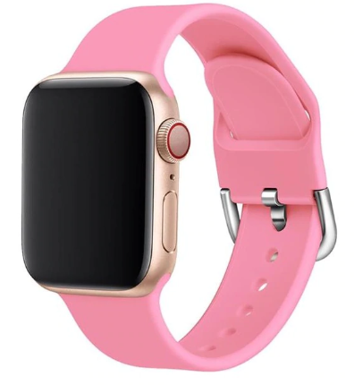 apple watch sports loop pink strap
