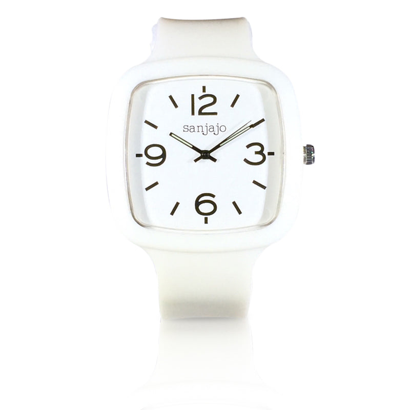 sanjajo the mar white watch