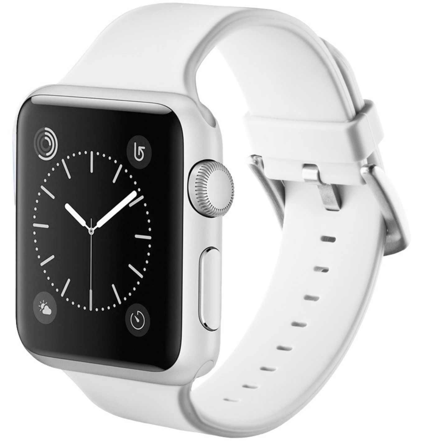 Apple smart 2025 watch white