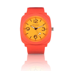 sanjajo floridian orange watch