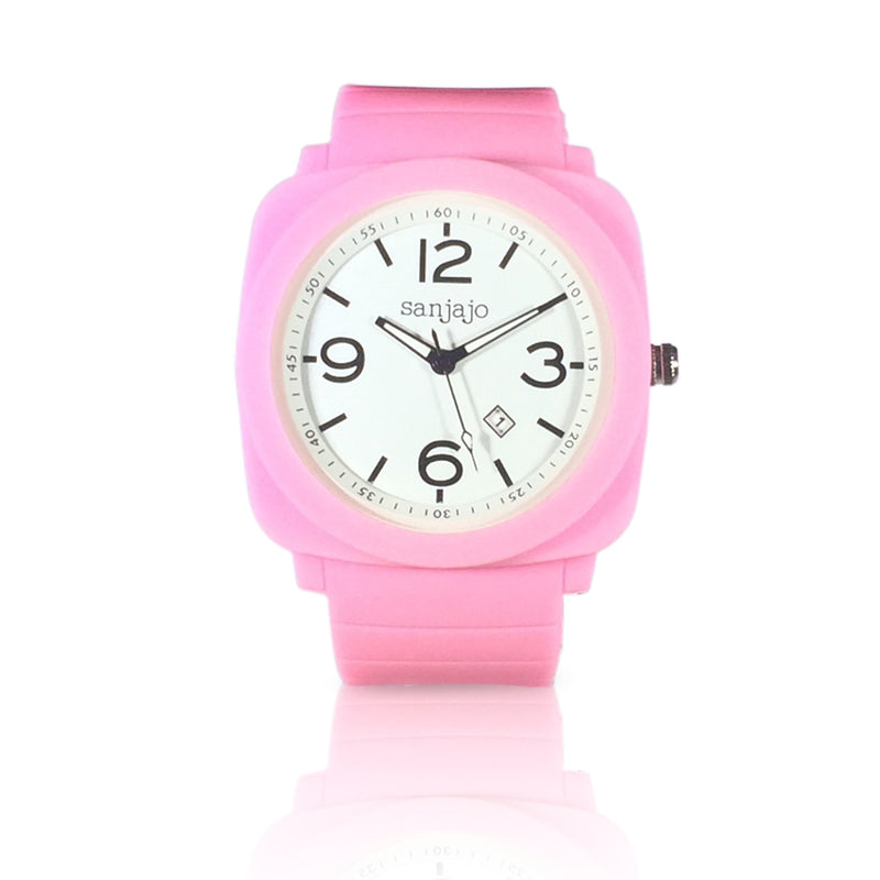 sanjajo floridian pink watch