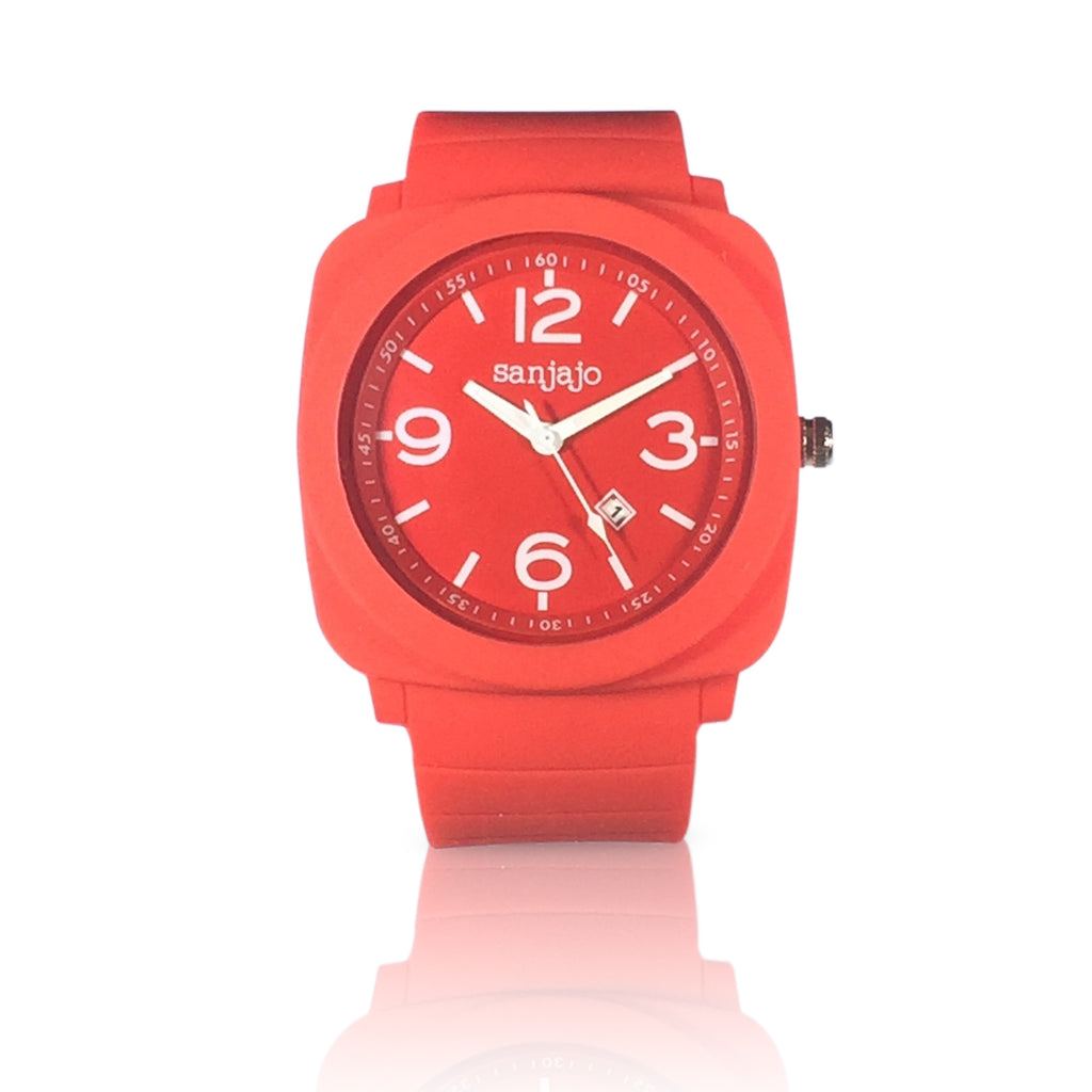 sanjajo floridian red watch