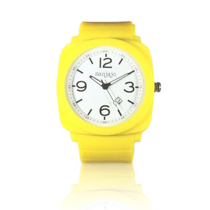 sanjajo floridian yellow watch