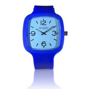 sanjajo the mar light blue watch
