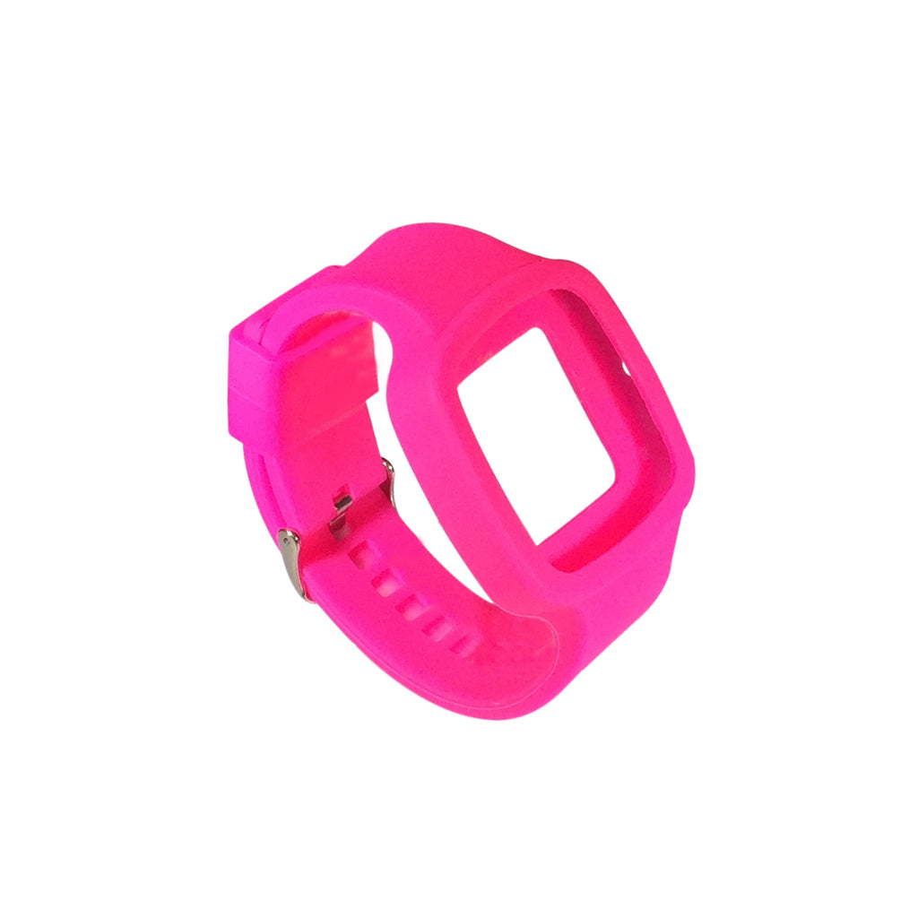 the mar hot pink watch strap